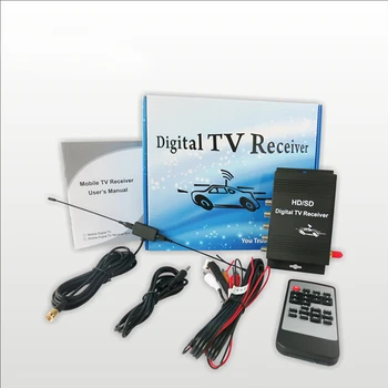 JAV Automobilių Skaitmeninis TV Imtuvas Imtuvo Automobilių ATSC Set Top Box, Automobilių dvd grotuvas ar LCD monitorius