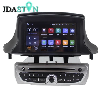 JDASTON 1 Din Android 7.1 Automobilių DVD Grotuvo RENAULT Megane III, Fluence 3G, Wifi, GPS Navigacija, Bluetooth, Radijas, RDS SD multimedia