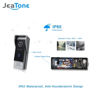 JeaTone Home Security Vaizdo Domofonas 7