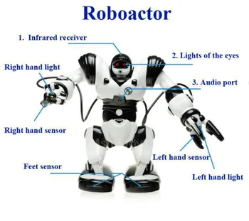 Jiaqi Pažangios balso rc robotas TT323 /tt313 vaikai rc žaislai, Šokių ir dainuoti robotas kontrolės Interaktyvus robben elliott Veiksmų Pav.