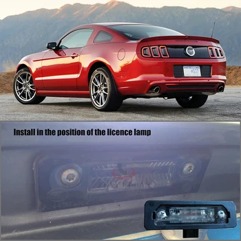 JiaYiTian galinio vaizdo kamera, skirta Ford Mustang GT/CS 2005~M/CCD/Night Vision/Atgal Fotoaparatas/Atsarginę Kamerą (licenciją), veidrodinis fotoaparatas