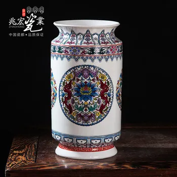 Jingdezhen keramika, menas ir amatai, kambario papuošalai Xianhe šviesos pastelinės granatų