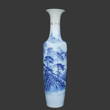 Jingdezhen keramikos, porceliano vaza ranka-dažytos senovinės vazos, papuošalai, gražus žemės iškrovimo Viešbutyje