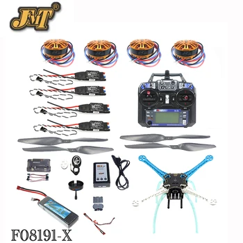 JMT 2.4 G 6ch RC Quadcopter Drone 500mm S500-PCB APM2.8 M8N GPS RTF Visas Rinkinys 