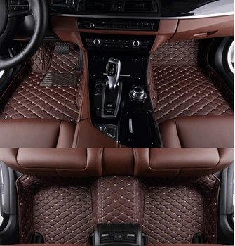Jokio kvapo visiškai apsuptas Specialių automobilių kilimėliai dėvėti atsparios neslidžios kilimai vandeniui kilimėlių už LexusGX400 7seats
