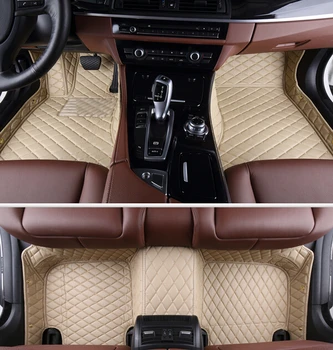 Jokio kvapo visiškai apsuptas Specialių automobilių kilimėliai dėvėti atsparios neslidžios kilimai vandeniui kilimėlių už LexusGX400 7seats