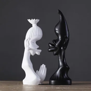 Juoda ir Balta Porą Keramikos Pav Apdaila Rankų darbo Amatų Puošybos Meno Skulptūra Namų Baldų Dekoras
