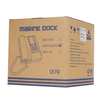 Jūrų Inmarsat Isatphone 2 Docking Station Su Antenos ir 10M kabelis Jūrų palydovinio ryšio telefono isatdock Isatdock2