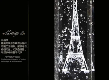K9 Aišku Kristalų Skiltyje Eifelio Bokštas Vieną Galvos Burbulas Skiltyje Kristalų Droplight Salė, Kavinė, Baras, Miegamojo Lovos, Valgomojo Šviesos