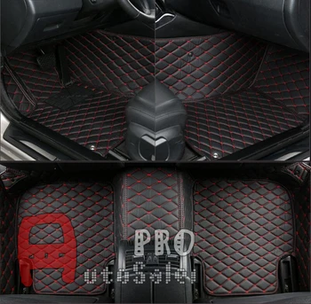 Kairę Ranką Vairuoti Automobilį priekiniai galiniai Grindų Kilimėlis kilimai Mygtukai padengti Mazda 3 AXELA M3, m. m. 2016 m.