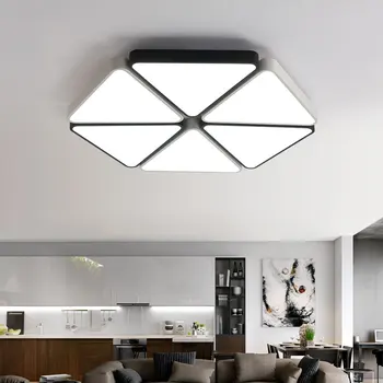 Kambarį lempos modernus minimalistinis LED geometrijos lubų šviesos meno asmenybės miegamojo lempa restoranas studijų lempos