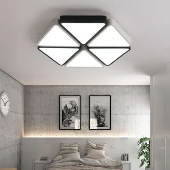 Kambarį lempos modernus minimalistinis LED geometrijos lubų šviesos meno asmenybės miegamojo lempa restoranas studijų lempos
