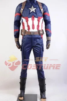Kapitonas American 3 Pilietinio Karo Steve Rogers Vienodas Helovinas Šalis Keršytojas Cosplay Kostiumų Suaugusių Vyrų, Naują Atvykimo Pilnas Komplektas