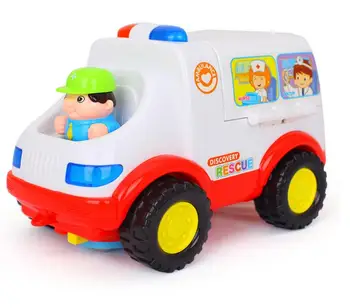 Karšto Greitosios pagalbos vaiko Mokymosi ir švietimo Greitosios pagalbos Automobilį Žaislo Optikos Gydytojo Pagalbos Modelis su Šviesos ir Muzikos Elektrinis Automobilis
