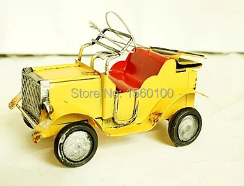 Karšto pardavimo 9pc Spalvotų Apdailos Rankų darbo retro automobilio modelį mados namų/shop/Pub apdailos vestuvių dovana vaikams mokymo priemonė