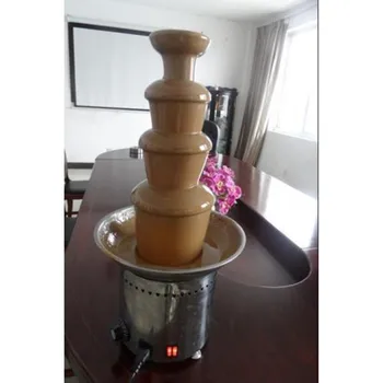 Karšto pardavimo elektros šokolado fontanas mašina, karštą šokoladą išlydyti fondue fontanas mašina ZF
