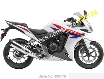 Karšto Pardavimo,Honda Motociklų CBR500R 2013-M CBR 500R 13/14 ABS Apdanga CBR500 Balta Moto Atsarginių Purvasargiai (liejimo)