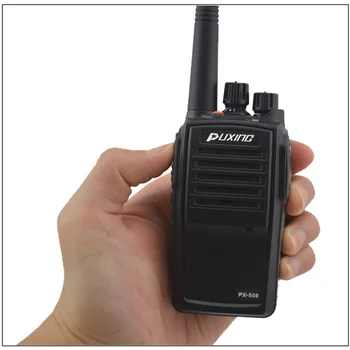 Karšto Pardavimo IP67 atsparus Vandeniui Walkie Talkie Dulkių įrodymas Radijo Puxing PX-508 UHF 400-470MHz Nešiojamų Dviejų krypčių Radijo FM siųstuvas-imtuvas