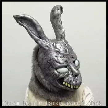 Karšto Pardavimo Mados Šalis Cosplay Ilgai-nulėpausį Triušį Galvos Kaukė Helovino Maskaradas Šalys Kostiumas Prop Crazy Rabbit Kaukė