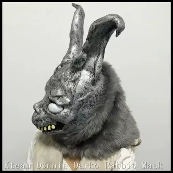 Karšto Pardavimo Mados Šalis Cosplay Ilgai-nulėpausį Triušį Galvos Kaukė Helovino Maskaradas Šalys Kostiumas Prop Crazy Rabbit Kaukė