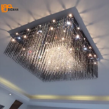 Karšto pardavimo naujų aikštėje LED šviestuvo šviesos L60*W60*h35cm blizgikliai de cristal lempos modernių namų žiburiai