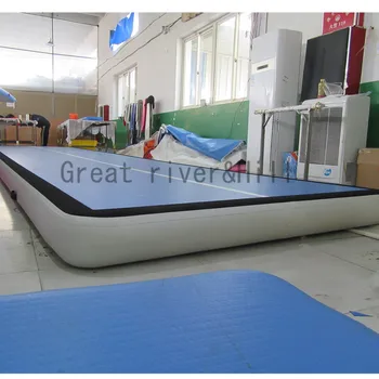 KARŠTO PARDAVIMO, oro bėgių pagalvėlės gimnastikos pripučiami oro čiužinys sporto salė su nemokama siurblys 7m x 2m x 0,2 m