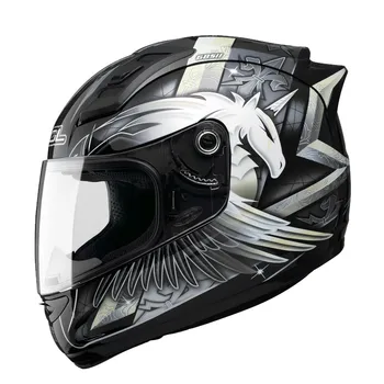 Karšto pardavimo SOL 68S 69S Vienaragis visą veidą motociklo šalmas vyrai moterys motociklams šalmas racing DOT patvirtinti užmiestyje moto šalmas 5 dydis