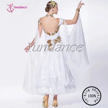Karšto pardavimui, tarptautinis standartas, pramoginiai madingas balta suknelė B-11758