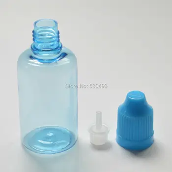 Karšto Parduoti 30ml PET Mėlynos spalvos Plastiko Buteliai Su Childproof Bžūp Užkratas Buteliai E-cigaretės Skysčio Buteliukas