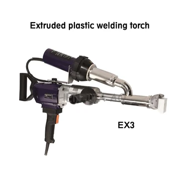 Karštojo išspaudimo (ekstruzijos) plastiko suvirinimo ginklą EX2/įvertinta puikiai-3 rankiniai plastiko ekstruderiu ginklą elektros suvirinimo degiklį 220V 3000W 1PC