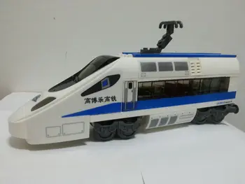 KAZI KY98104 Naujas 415PCS GBL Baterija Elektrinis Traukinys greitųjų Geležinkelių 