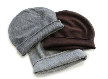 Kašmyro ožkų kepuraitė skrybėlės, kepurės didelis storas beretės už unisex žiemos sprts smėlio spalvos bordo spalvos raudona 8color L/XL(60/65cm)
