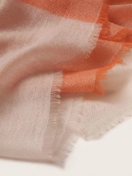Kašmyro ožkų moterų boutique spalvingas pledas plona skara skara pashmina super didelio dydžio 90x205cm