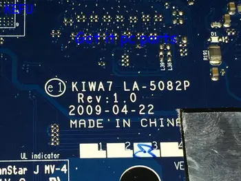 KEFU Naujas !!! NEMOKAMAS PRISTATYMAS Nešiojamas plokštė KIWA7 LA-5082P REV : 1.0 Tinka Lenovo G550 Nešiojamojo kompiuterio PALYGINTI PRAŠOME