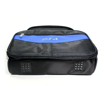 Kelionės Saugojimo dėklas Apsaugos Pečių Maišą Žaidimas Reikmenys PS4 + Vienas Komplektas PS4 Konsolės Odos Lipdukas kaip Dovana