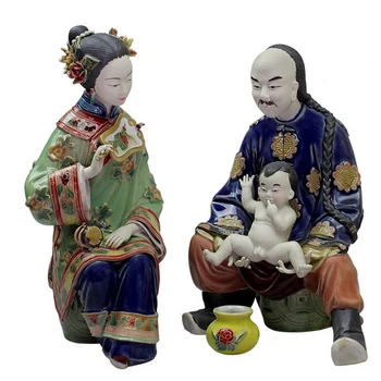 Keramikos Statula Stebuklas Pora Porceliano Skulptūros Kinijos Antikos Imitacija, Kolekcines, Figūrėlės Nemokamas pristatymas