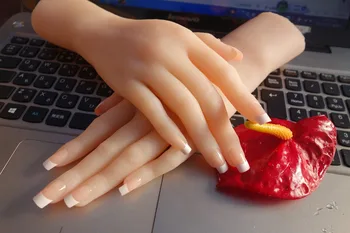 Kietojo SiliconFemale Rankas,Sekso Lėlės Nekilnojamojo Odos,realus manekenas rankas, žiedas ekranas ,Seksuali Moteris Rankas