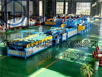 Kinija prieinamą auto latakų linijos v , kanalų formavimo mašina , oro vėdinimo vamzdžių gamyba auto linija