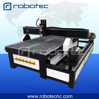 Kinija robotec 3d 4 ašies medienos cnc router 1530 1325 durų modelio priėmimo