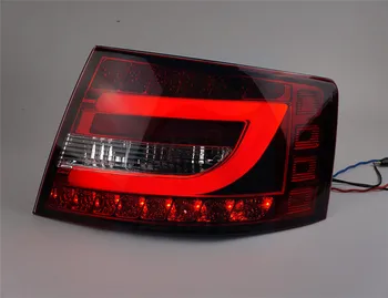 Kinija VLAND Automobilio galinių žibintų Audi A6L 2005 m. iki 2008 m. LED uodega lempos DRL+Stabdžių žibintas +Atbulinės šviesos