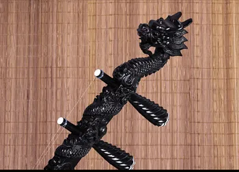 Kinijos Erhu Nacionalinės Muzikos Instrumentas, Juodmedžio Drakono Galvą Huqin Strik