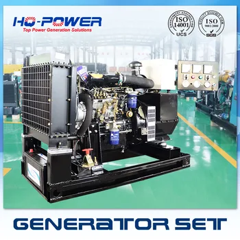 Kinijos kokybės 20 kva elektrinis starteris dyzelinio generatoriaus 220 voltų kaina