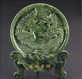 Kinijos, Natūralus Jade Rankų Darbas Raižyti Dragon 
