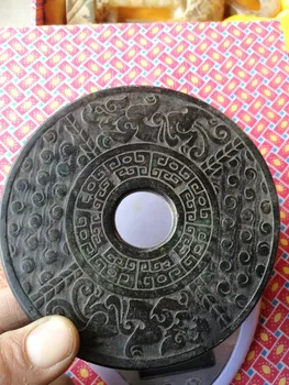 Kinijos Ranka raižyti old jade Kinijos Liaudies senų vienas Seniausių Ornamentų Jade bi