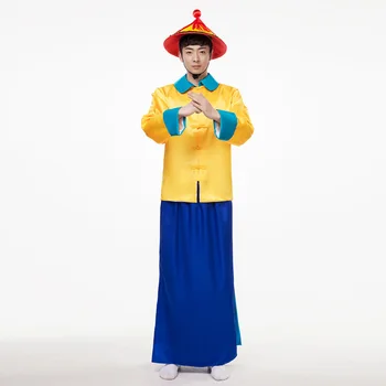 Kinijos Senovės Filmą Kostiumas Vyrams Kareivis Etape Drabužių Kinijos Tradicinių Drabužių Vyras Čing Dinastijos Kostiumas Veiklos Dėvėti 16