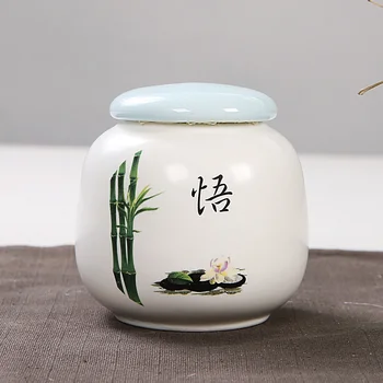 Kinijos Tradicinės Arbatos Kultūra Arbatos Dėžutė Jar,Maisto produktų Laikymo Dėžutė Prieskonių Indelį,8x8cm Arbatos Dėžutė Virtuvės Cukraus Jar,galheteiro filtras