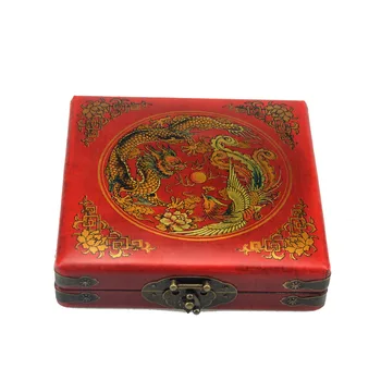 Kinų Feng Shui Dragon & Phoenix Kompasą Luo Pan Įrankis H1022