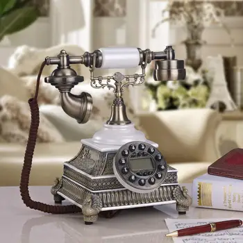 Klasikinio Europos stiliaus retro vintage povas antikvariniai telefonu telefonų telefonas telefono Kinijos dovana