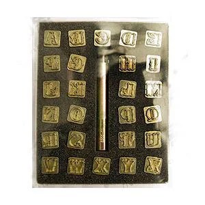 Klasikinio laiško antspaudą, 8130 - 00 12,7 mm amerikos PGF odos amatų odos drožyba rankiniai įrankiai