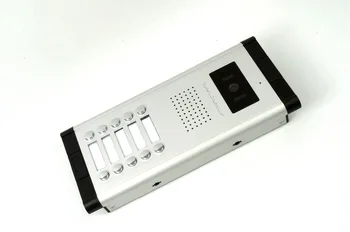 Klaviatūros Rda Vaizdo Doorphones Sistemos Blokas Su CCD Doorbell Fotoaparato Spalva 10 Ekranai Su Eletronic Lock Rinkinys, Skirtas 10 Butai
